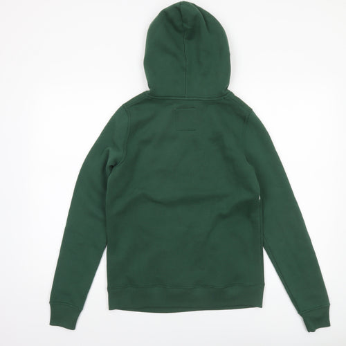 Hollister Men’s Green Pullover Hoodie XS Classic Embroidered Logo