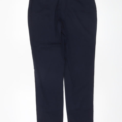 Dorothy Perkins Womens Blue Cropped Slim Trousers Size 10