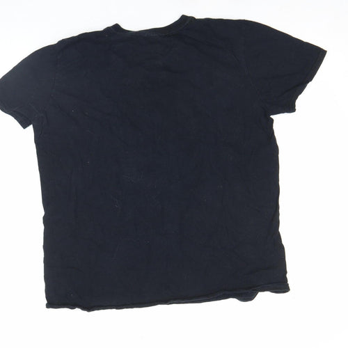 Gildan Women’s Black Graphic T-Shirt Size M Softstyle Cotton