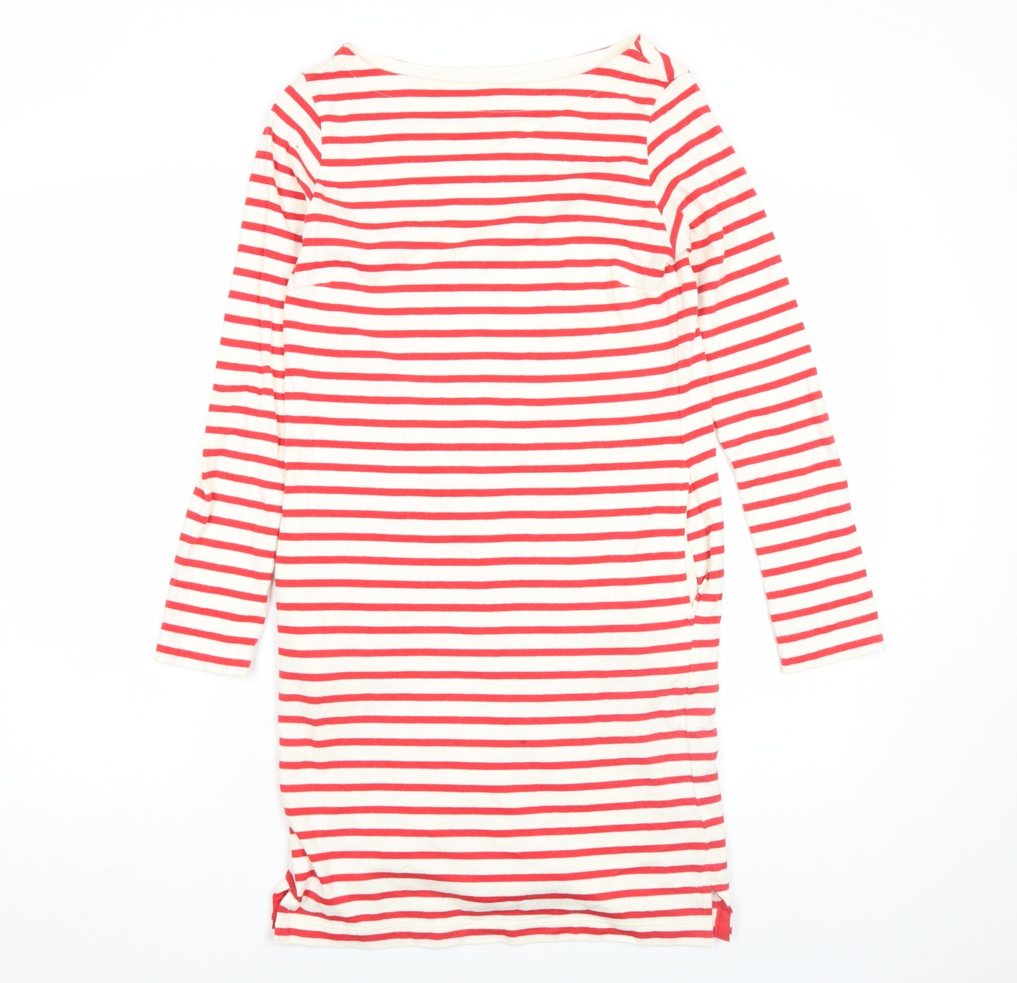 Uniqlo Womens Multicoloured XS Long Sleeve Striped Shift Dress