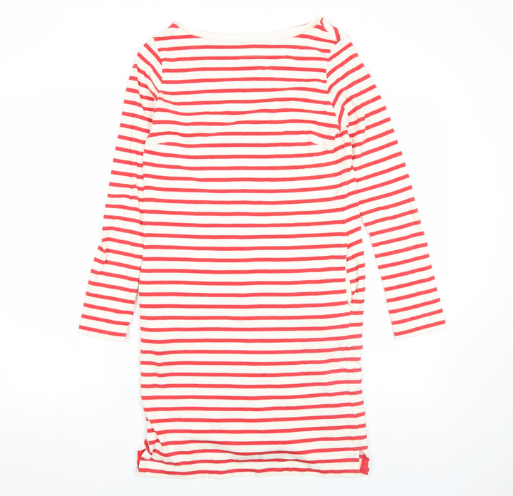 Uniqlo Womens Multicoloured XS Long Sleeve Striped Shift Dress