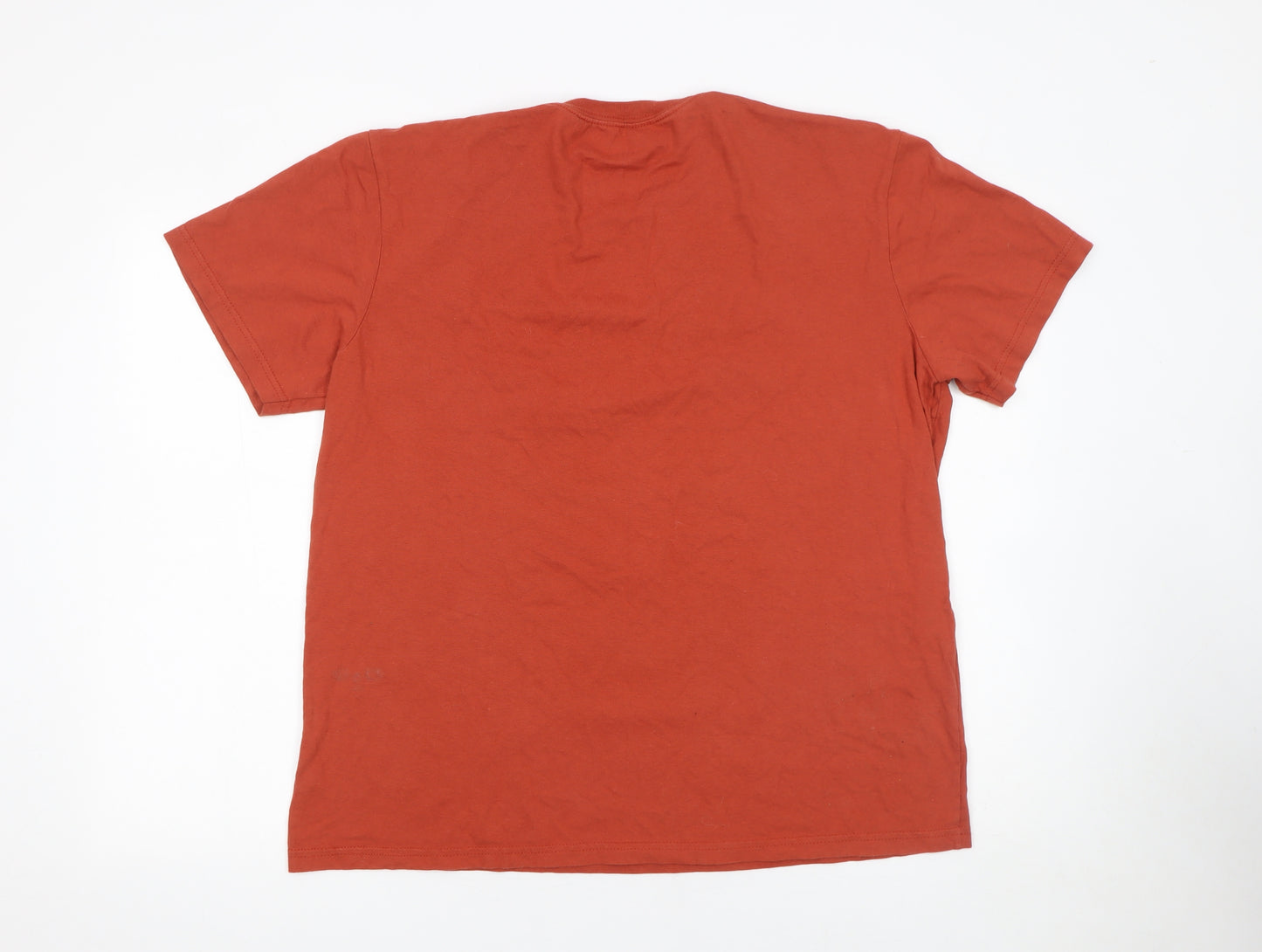 Disney Store Men's Red Grumpy Graphic T-Shirt L Funny Cotton