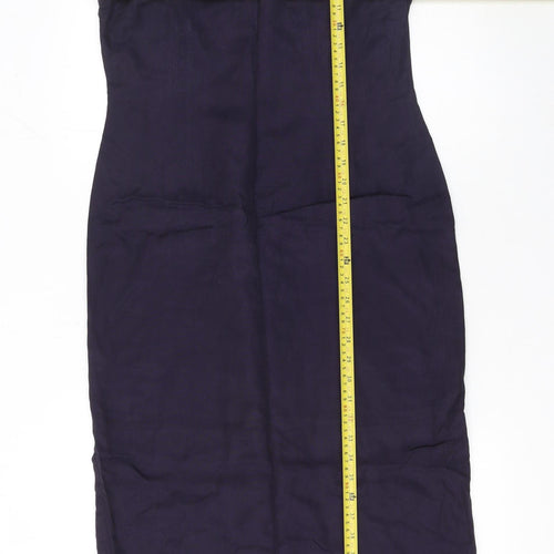 Principles Women’s Blue Sheath Dress UK 12 Sleeveless Formal Workwear