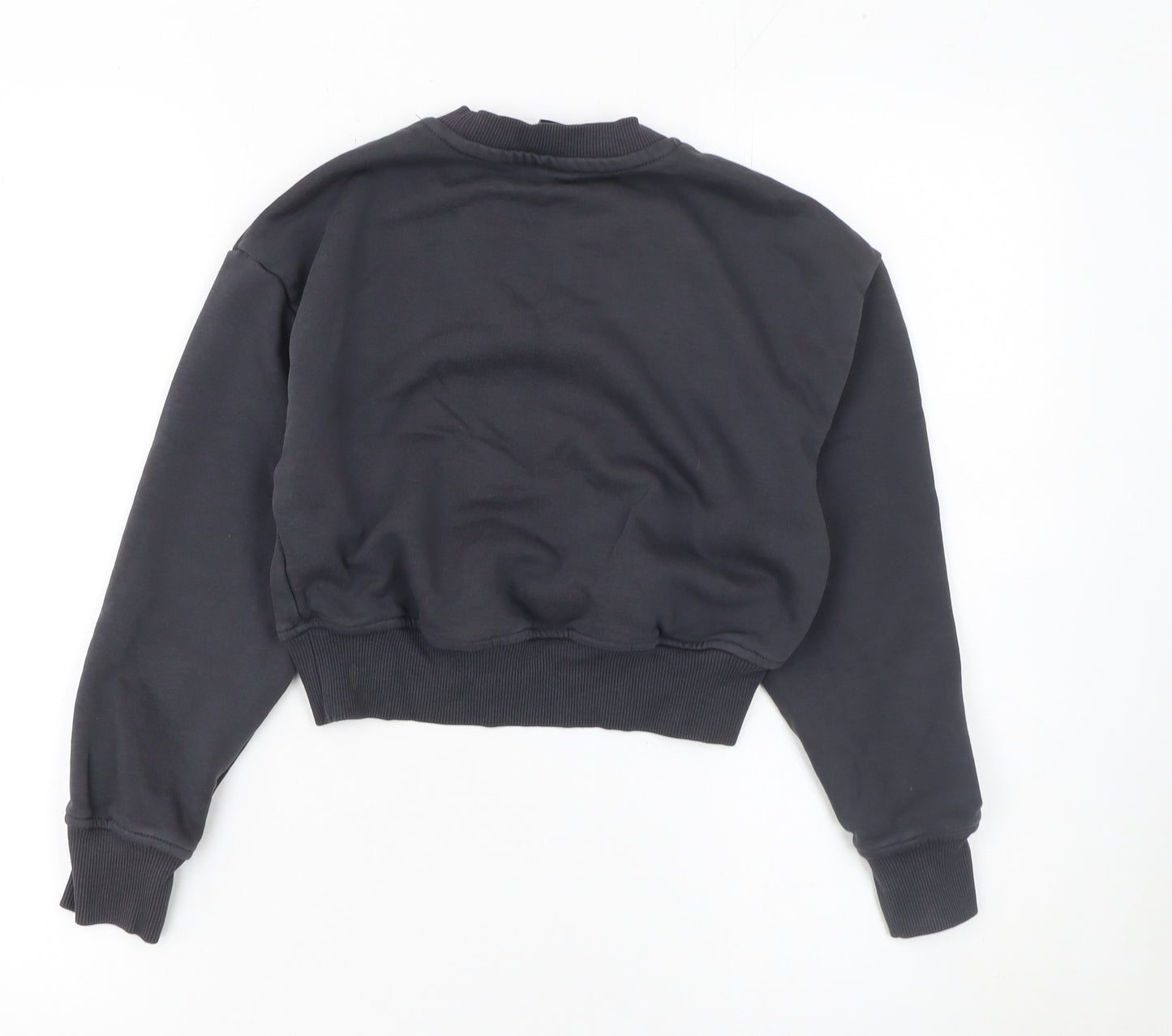 Primark Girls Black Inside Out Sadness Pullover Sweatshirt 9-10 Years