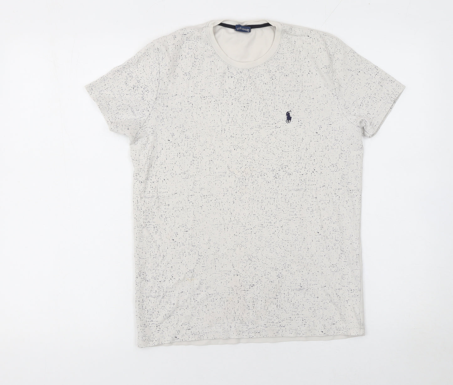 Ralph Lauren Boys Beige Small Short Sleeve Cotton Logo T-Shirt