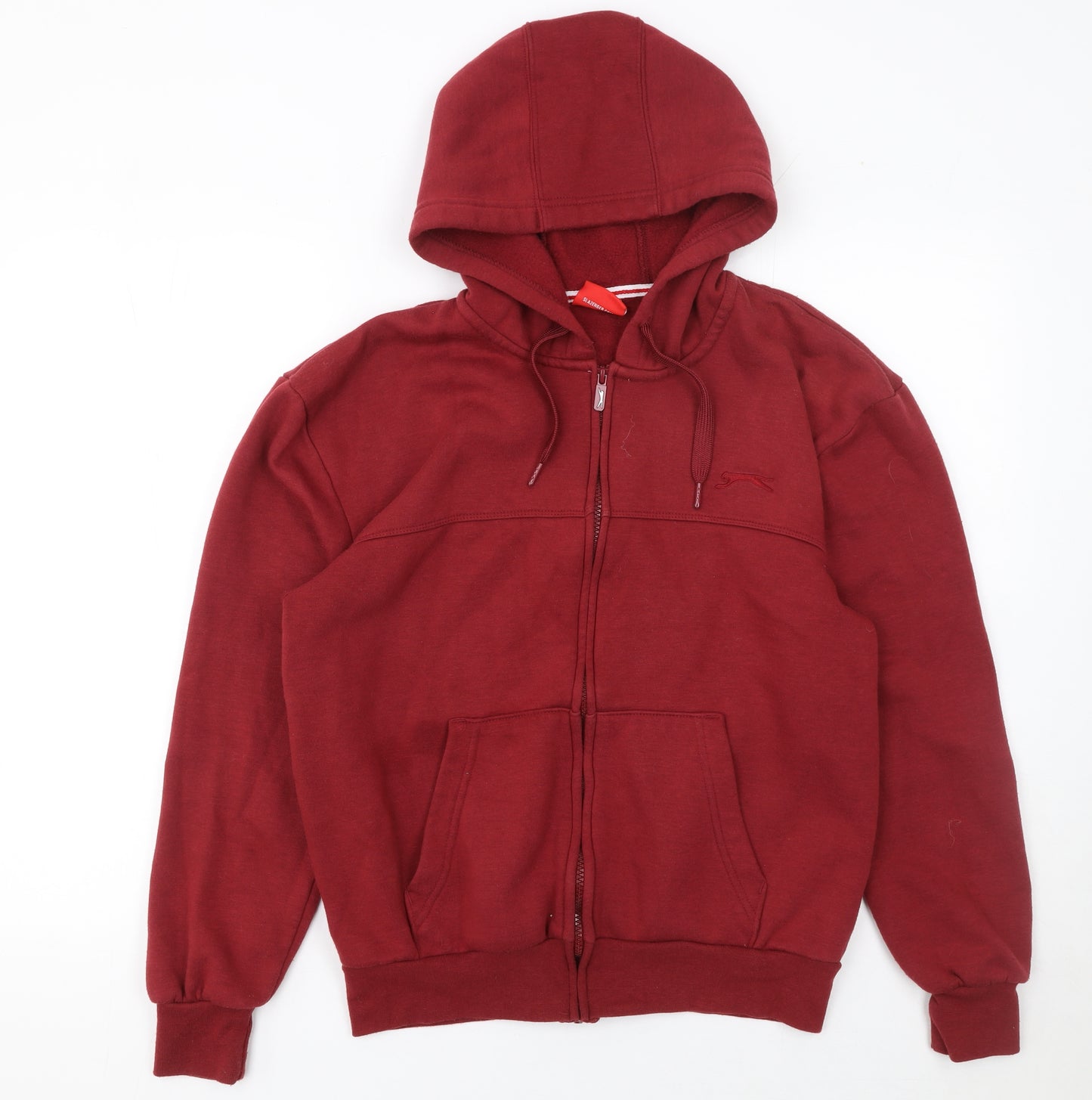 Slazenger Men's Red Full Zip Hoodie Size S Regular Fit