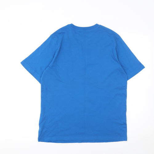 Nike Boys Blue Graphic Logo T-Shirt 12-13 Years Short Sleeve Cotton