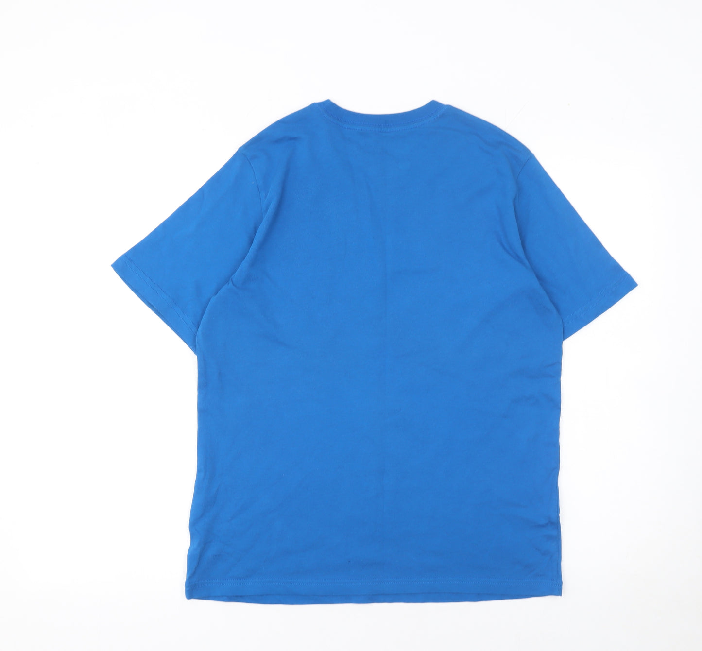 Nike Boys Blue Graphic Logo T-Shirt 12-13 Years Short Sleeve Cotton
