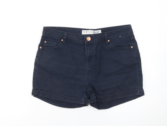Denim Co. Women's Blue Denim Shorts Size 10 Regular Fit
