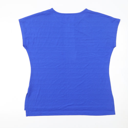 St. Bernard for Dunnes Stores Blue Womens Size 12 Sleeveless Sport T-Shirt