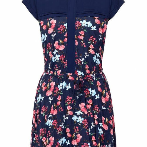 Oasis Women’s Multicoloured Floral Knee Length Fit & Flare Dress - Size M