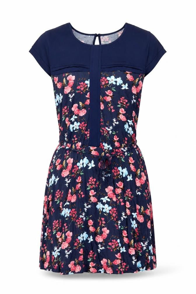 Oasis Women’s Multicoloured Floral Knee Length Fit & Flare Dress - Size M