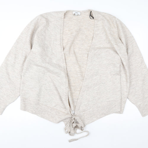 Marks and Spencer Women’s Beige Knit Tie Front Coatigan XL