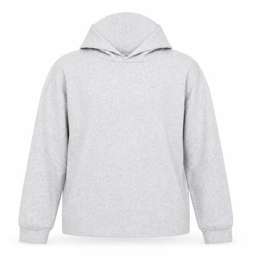 Marks and Spencer Girls Grey Pullover Hoodie 13-14 Years Knit Long Sleeve