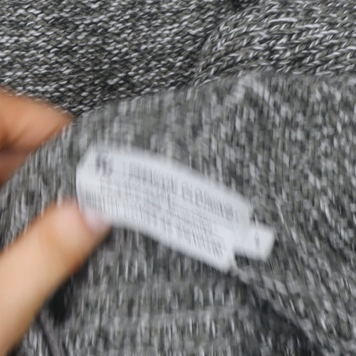 French Connection Women's Grey Cowl Neck Knit Jumper Size M