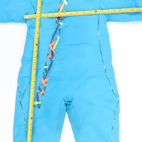 CMP Boys Blue Waterproof Insulated Ski Snowsuit 4 Years Hooded Winter Outerwear