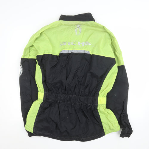 Richa Men’s Black Green Motorcycle Jacket M Waterproof Reflective