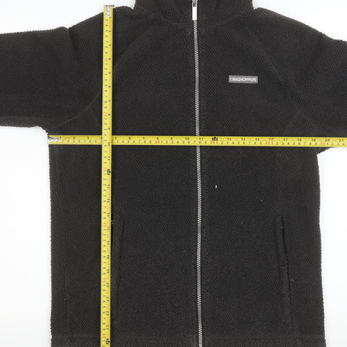 Craghoppers Men's Black Fleece Full Zip Jacket Size S
