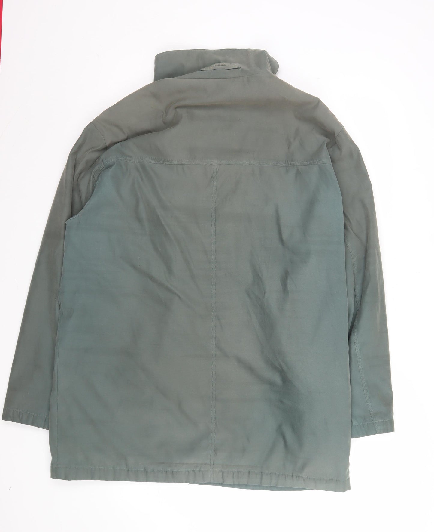 Aldon Women’s Green Mid-Length Lined Overcoat Jacket M
