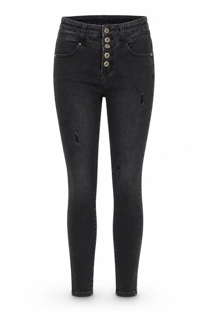 Hello Miss Women's Black High Rise Skinny Jeans Size 8