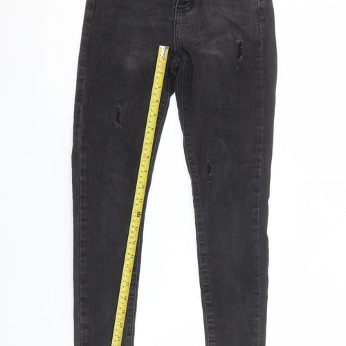 Hello Miss Women's Black High Rise Skinny Jeans Size 8