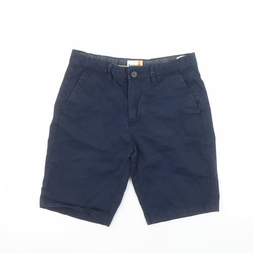 Timberland Men's Blue Chino Shorts Size 30 Regular Fit Casual