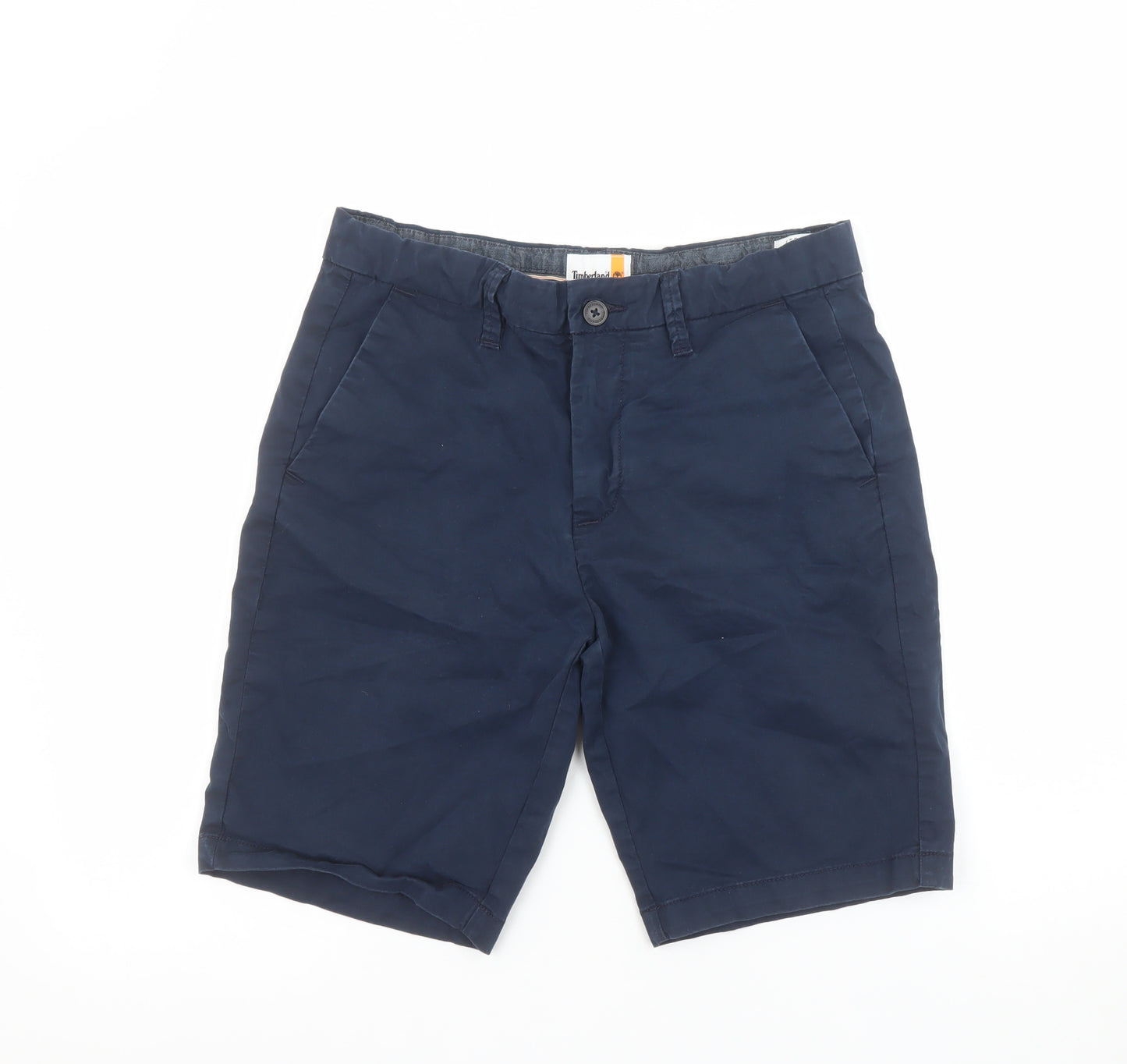 Timberland Men's Blue Chino Shorts Size 30 Regular Fit Casual