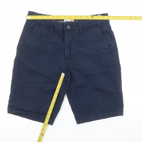Timberland Men's Blue Chino Shorts Size 30 Regular Fit Casual