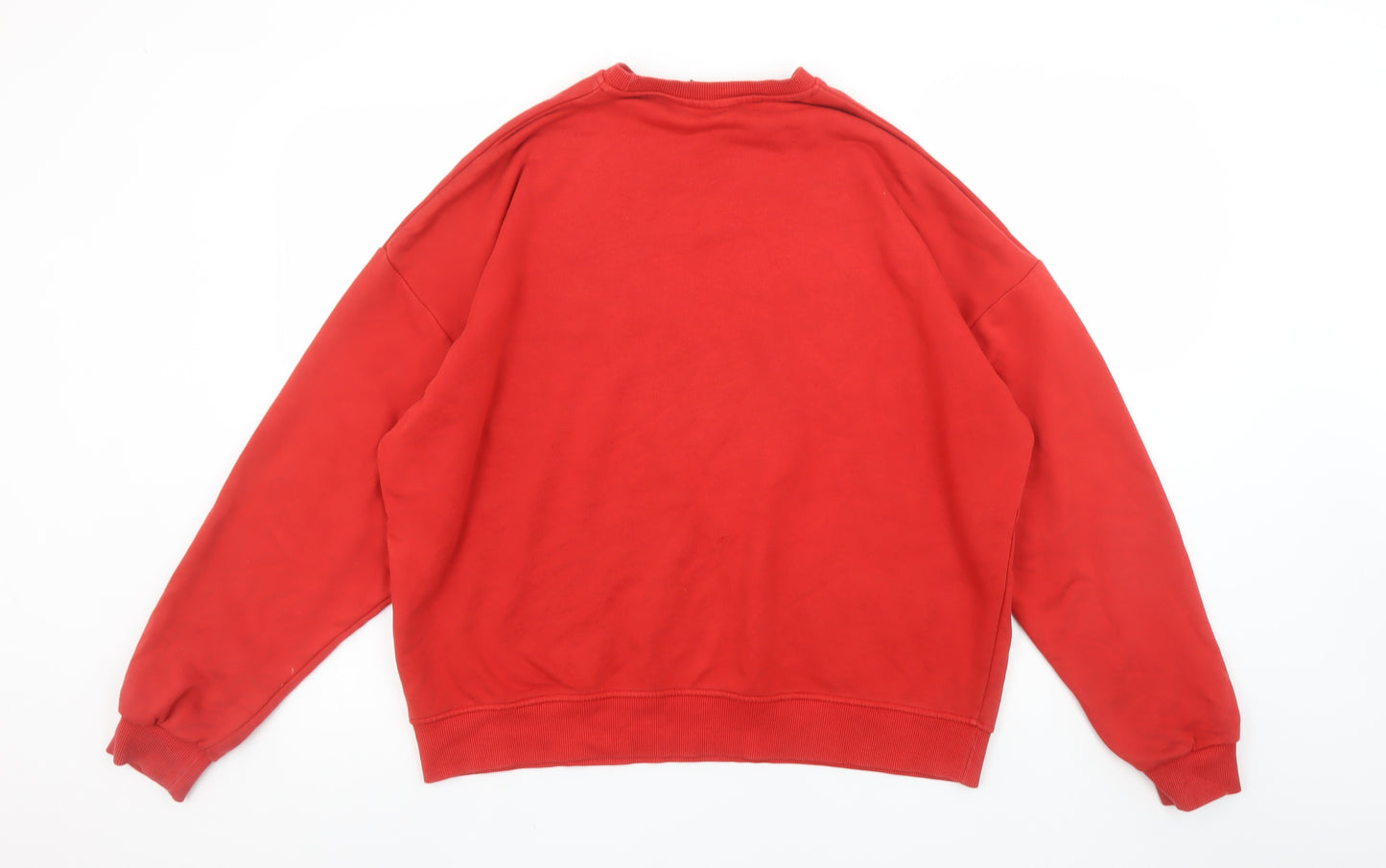 Primark NFL Women Red Kansas City Chiefs Sweatshirt S Graphic Print