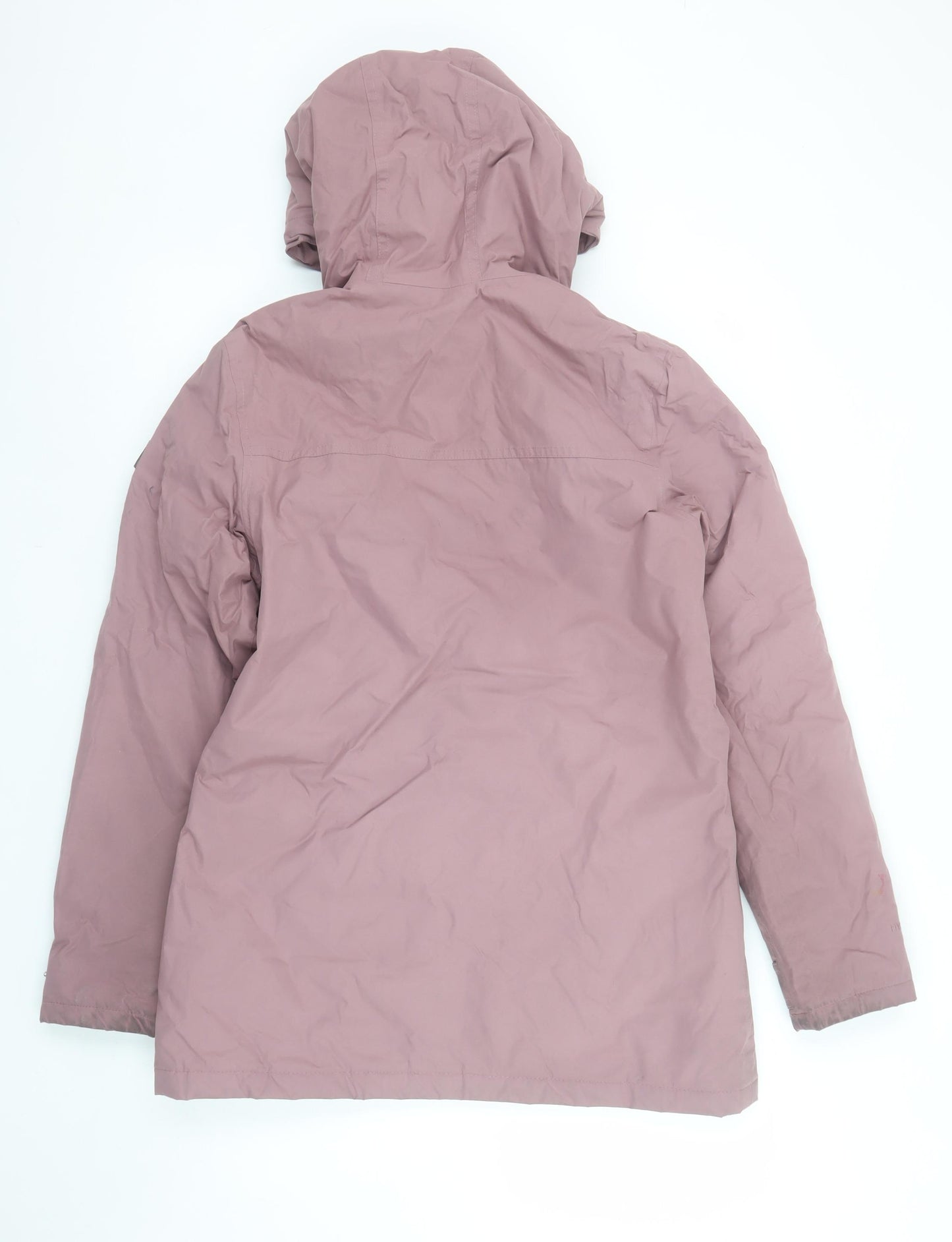 Regatta Womens Pink Hooded Parka Jacket Size 10 Polyester Lined