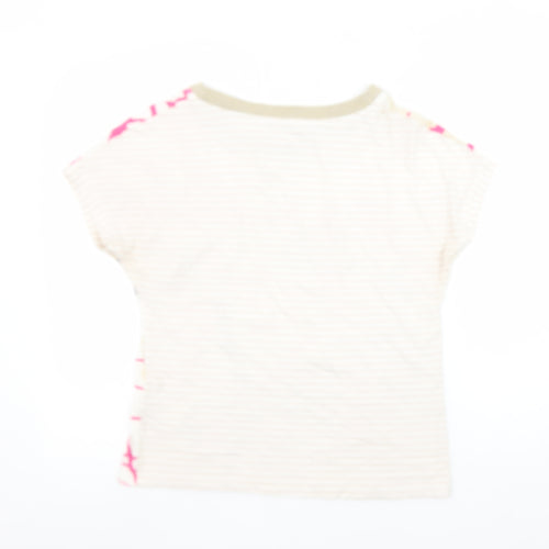 Frank Walder Womens Multicoloured Short Sleeve Sequin Viscose T-Shirt Size 14