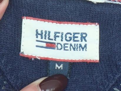 Tommy Hilfiger Women’s Multicoloured Striped Cotton Jumper M