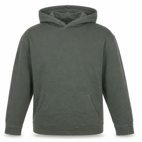 Topman Men’s Green Pullover Hoodie Size S Cotton Blend