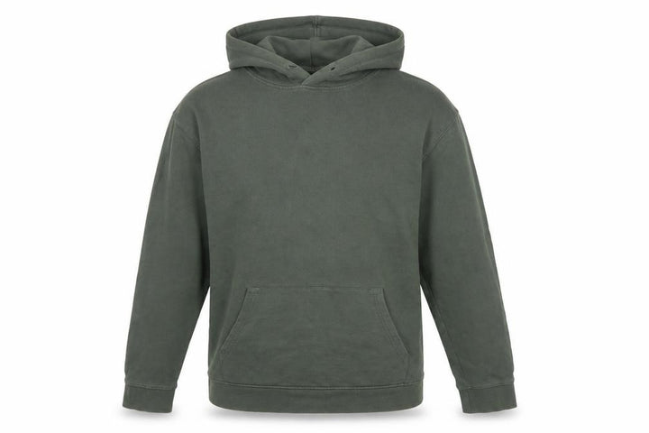 Topman Men’s Green Pullover Hoodie Size S Cotton Blend
