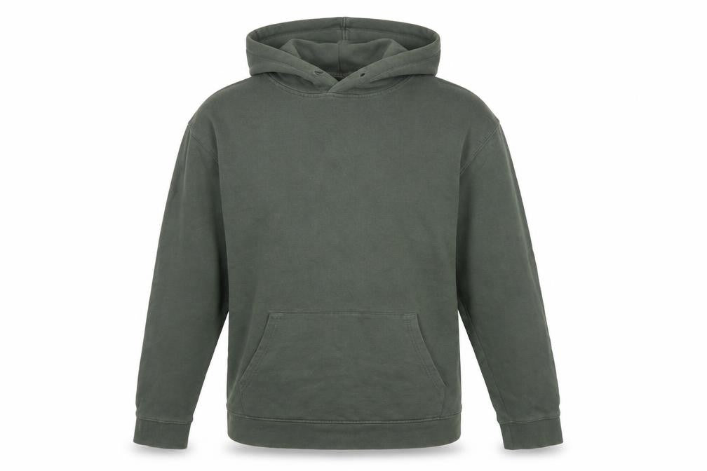 Topman Men’s Green Pullover Hoodie Size S Cotton Blend