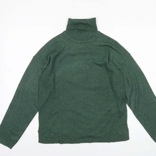 Primark Women Green XS Roll Neck Knit Jumper