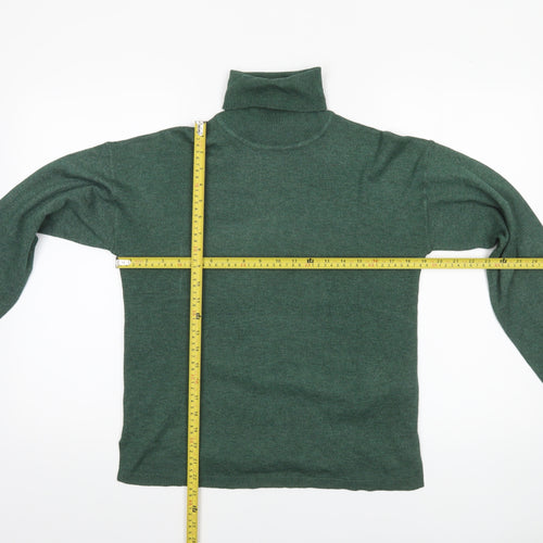Primark Women Green XS Roll Neck Knit Jumper