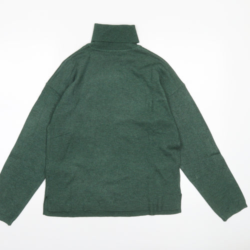 Primark Women Green XS Roll Neck Knit Jumper