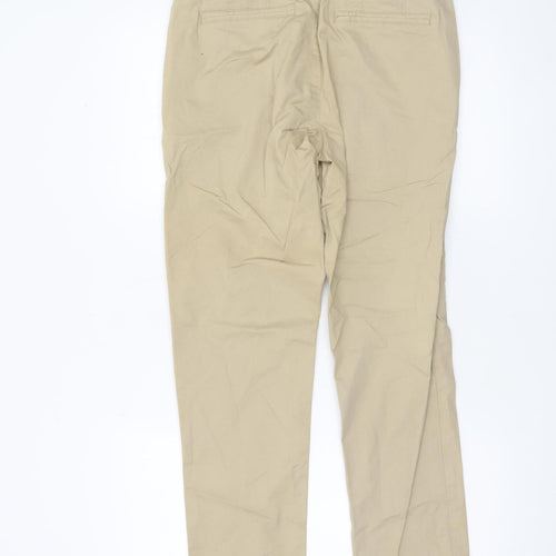 Denim Co Men Beige Slim Fit Stretch Chino Trousers W30 L30