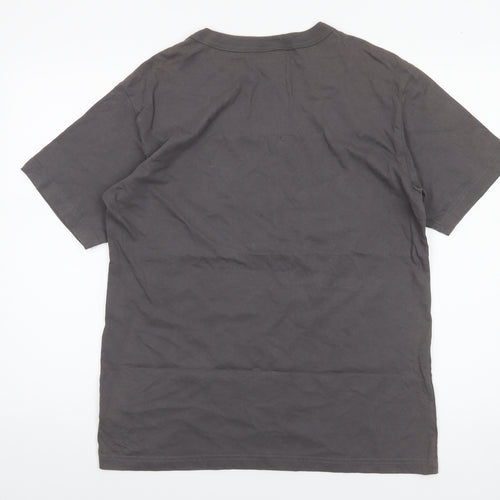 Champion Men's Grey Large Crew Neck Short Sleeve T-Shirt