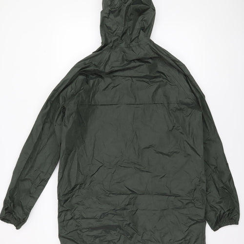 Regatta Men's Green Hooded Windbreaker Jacket Size S