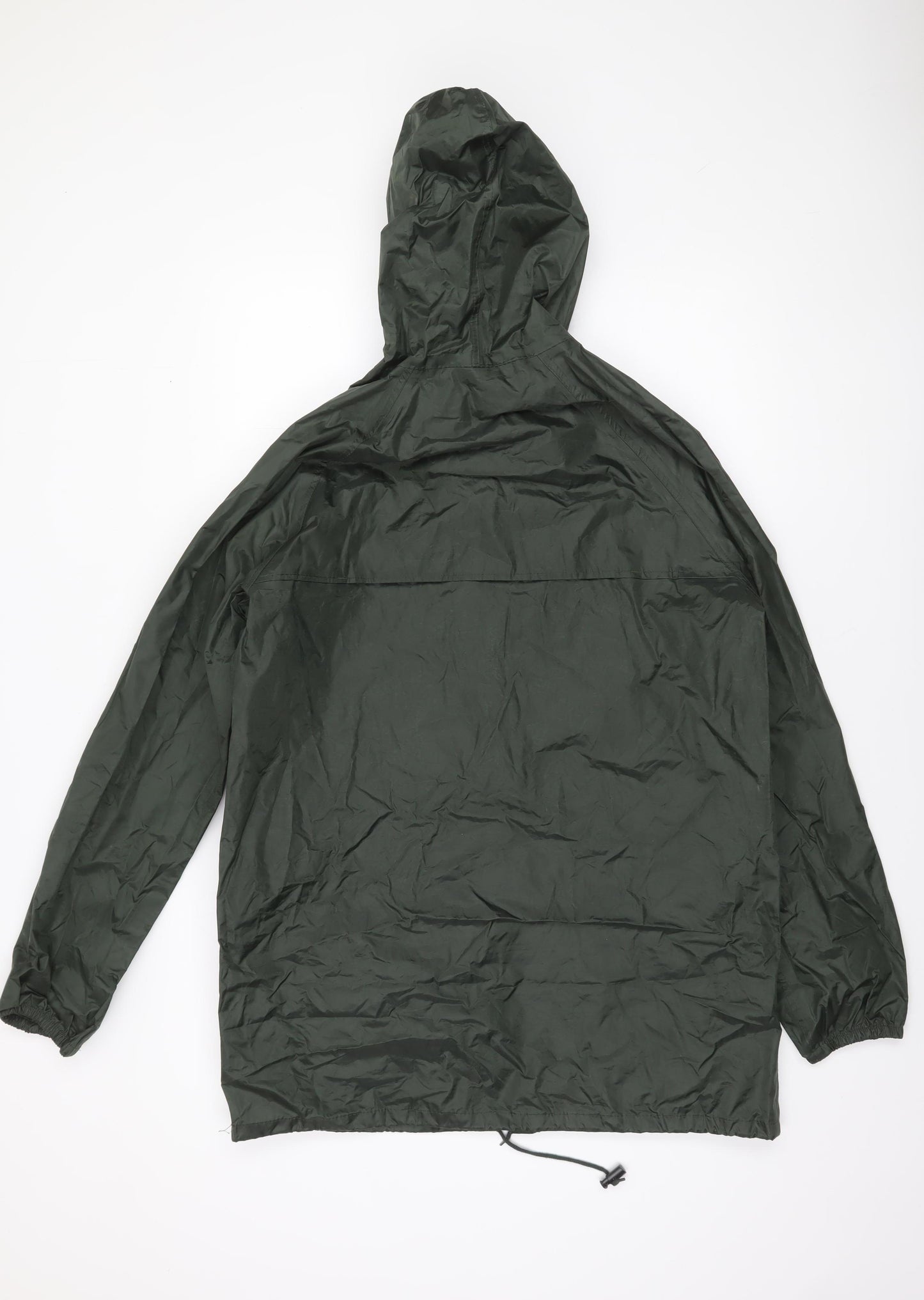 Regatta Men's Green Hooded Windbreaker Jacket Size S