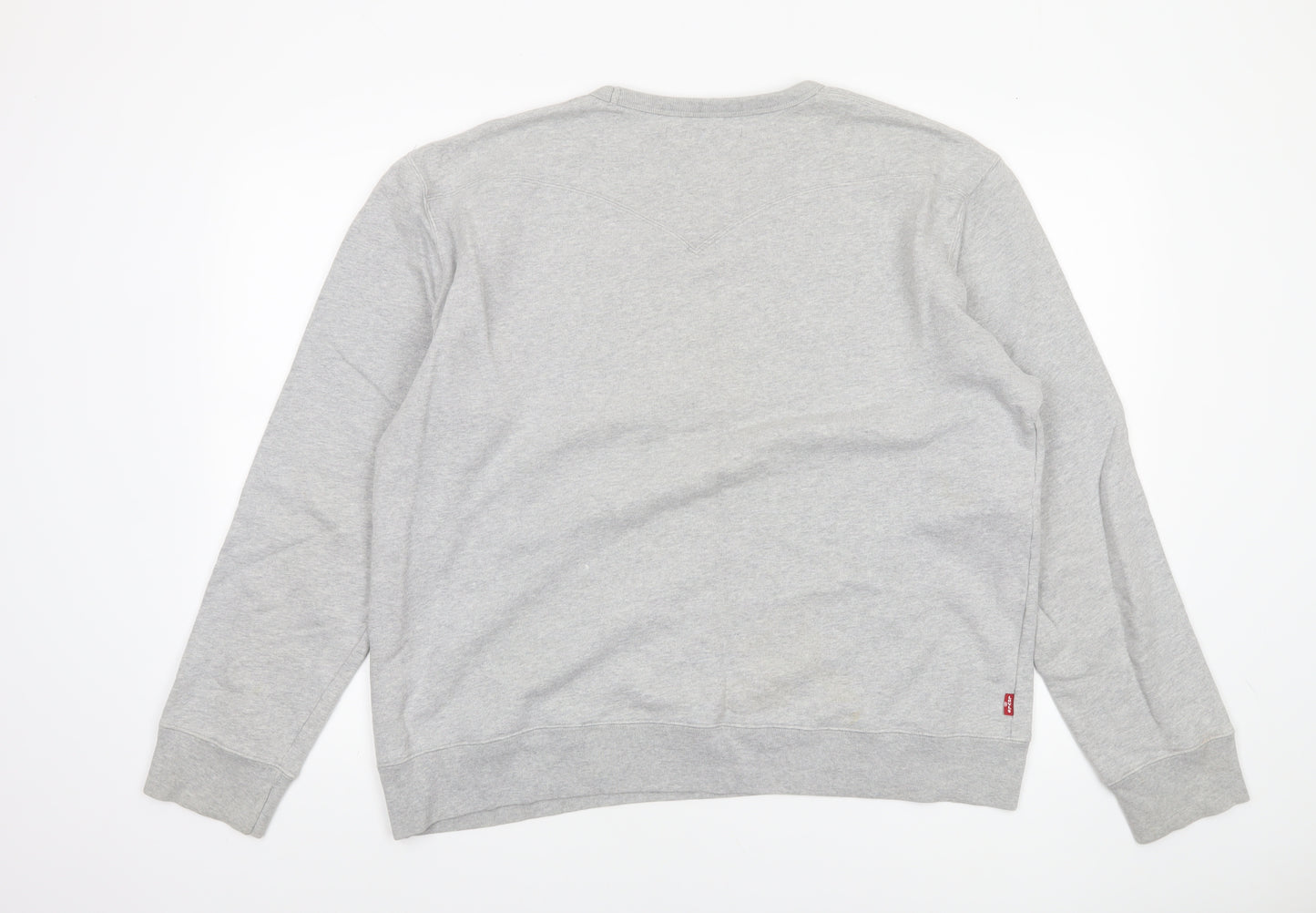 Levi Strauss & Co. Mens Grey 501 Graphic Pullover Sweatshirt XL