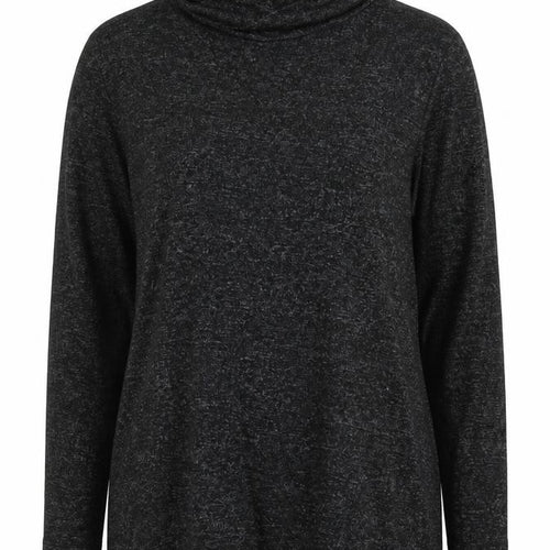 Yessica Womens Grey Roll Neck Long Sleeve Knit Jumper Size L