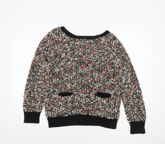 Stella Morgan Women’s Multicoloured Knit Pullover Jumper Size 12