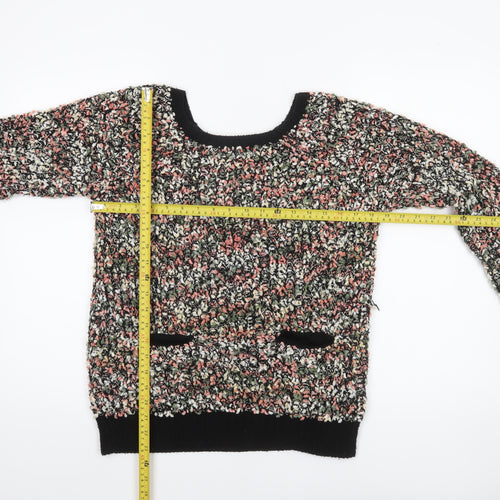Stella Morgan Women’s Multicoloured Knit Pullover Jumper Size 12