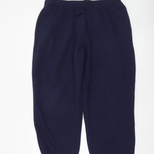 R&R Sport Men's Navy Blue Large Sweatpants Jogger Trousers