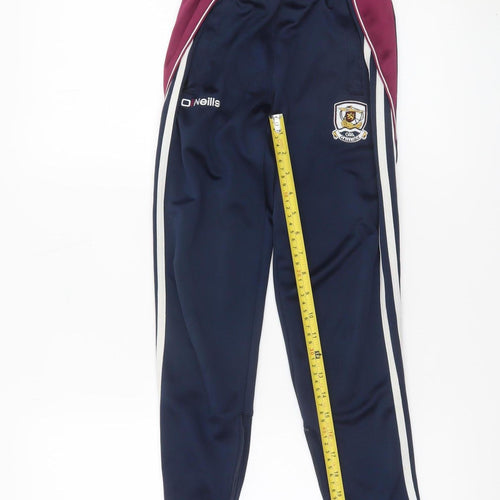O'Neills Boys Blue Jogger Sports Trousers Age 9-10 Years with Side Stripes