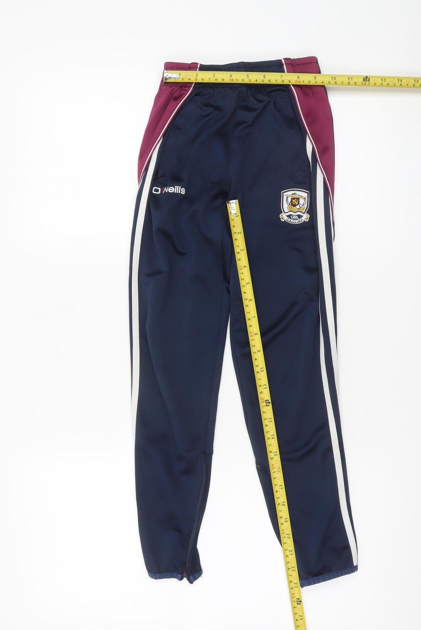 O'Neills Boys Blue Jogger Sports Trousers Age 9-10 Years with Side Stripes
