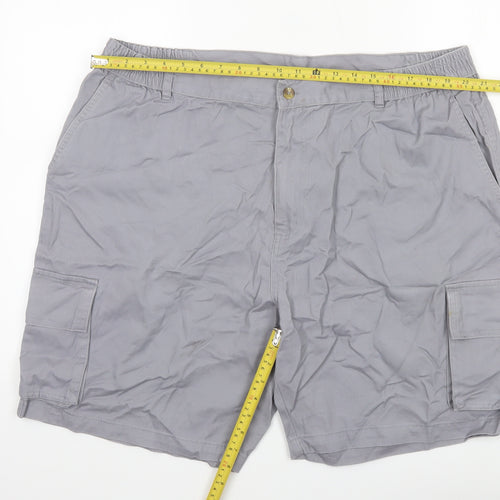 Cotton Traders Mens Grey Cargo Shorts Size 42 Regular Fit